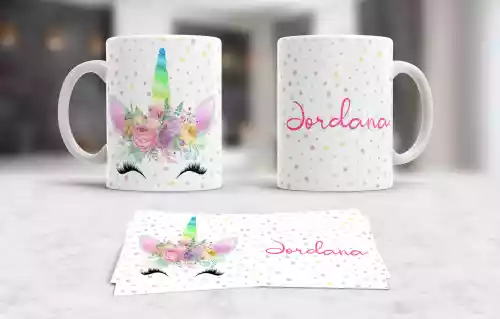 vectores plantilas UNICORNIO,NIÑA,